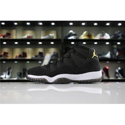 Nike Air Jordan 11 Prm Heiress Siyah / Gri / Metal Altın Basketbol Ayakkabısı Türkiye - O9VO1W4Q